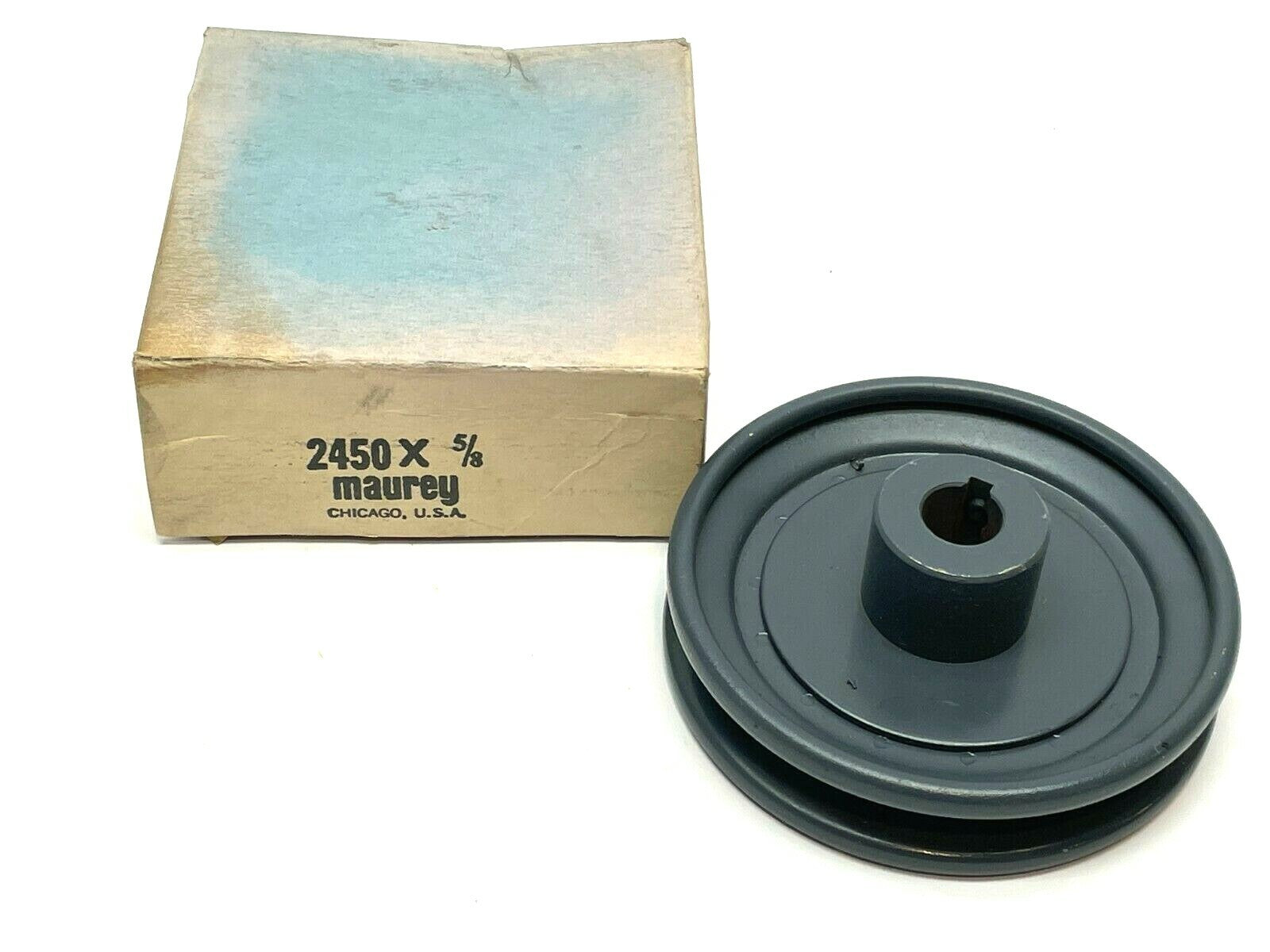 2450 X 5/8 | Maurey 2450X5/8 V-Belt Pulley - New – Open box - Maverick Industrial Sales