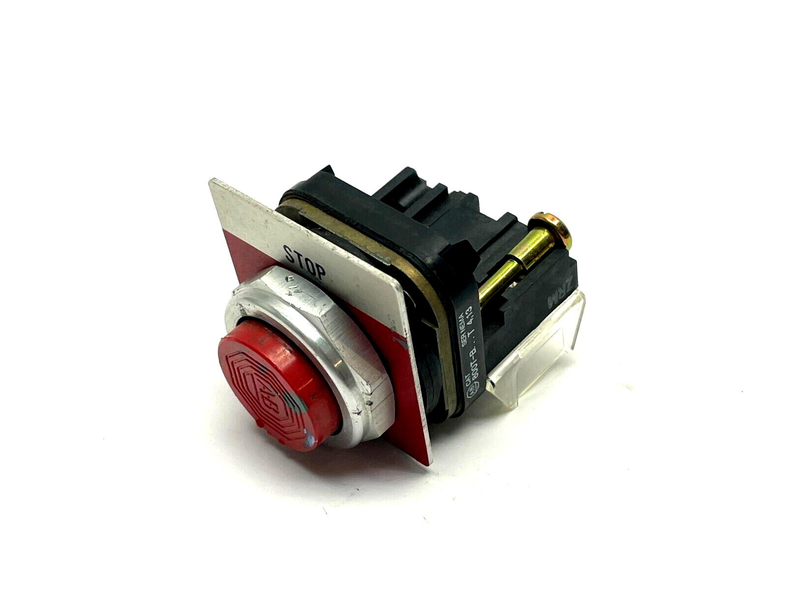 Allen Bradley 800T-B6 Ser. T Pushbutton Switch w/ 800T-XA Contact - Maverick Industrial Sales