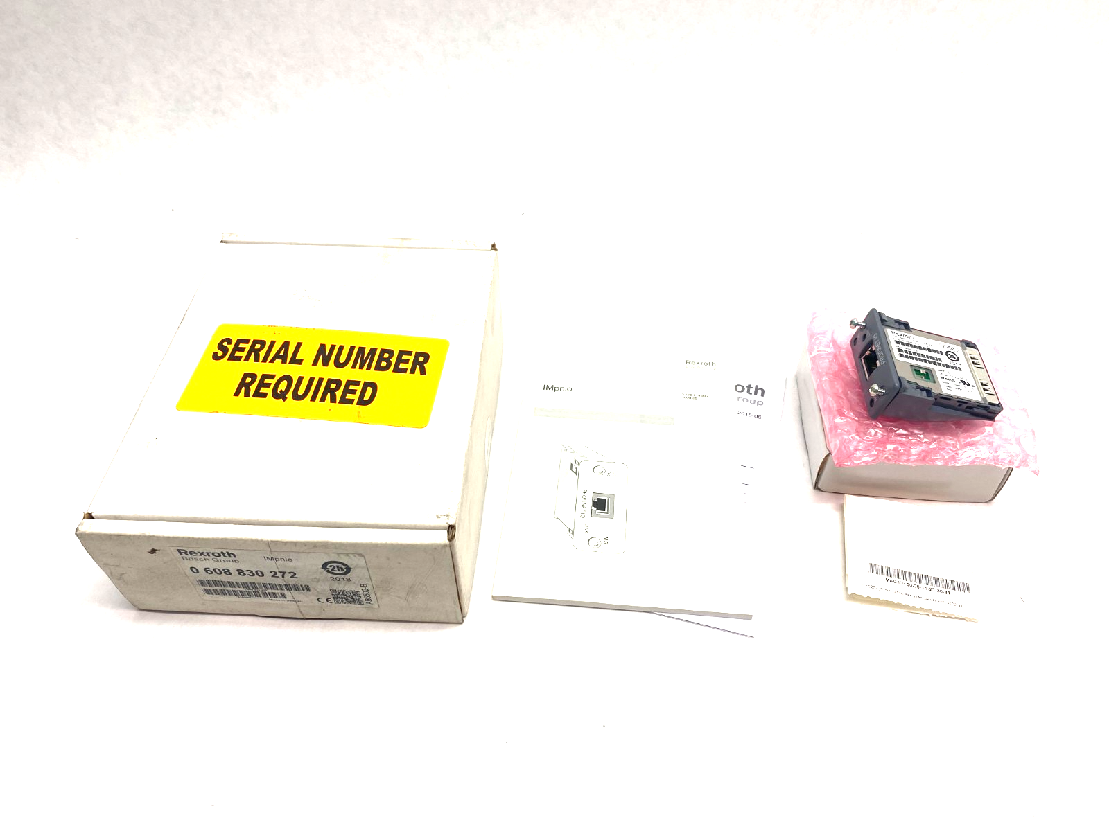 Bosch Rexroth 0608830272 IMpnio Interface Module - Maverick Industrial Sales