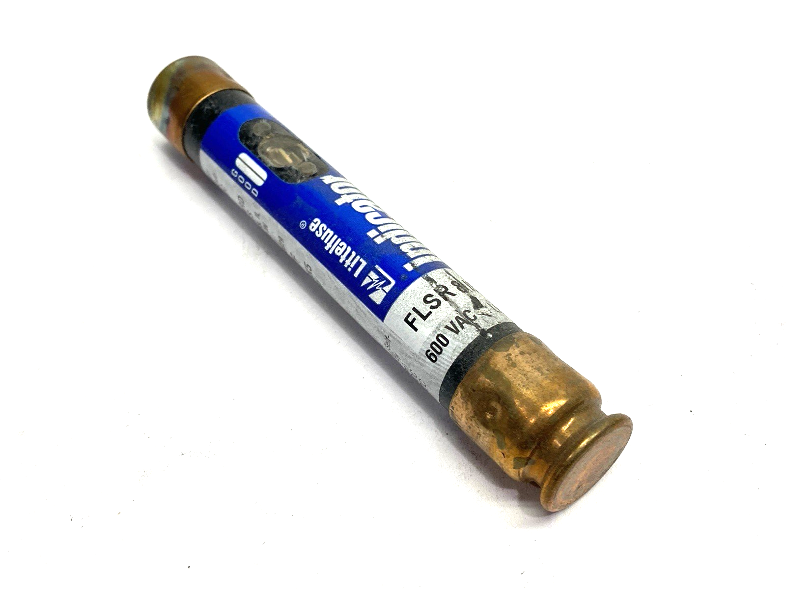 Littelfuse FLSR8ID Time-Delay Dual Element Indicator Fuse Class RK5 600VAC 8A - Maverick Industrial Sales