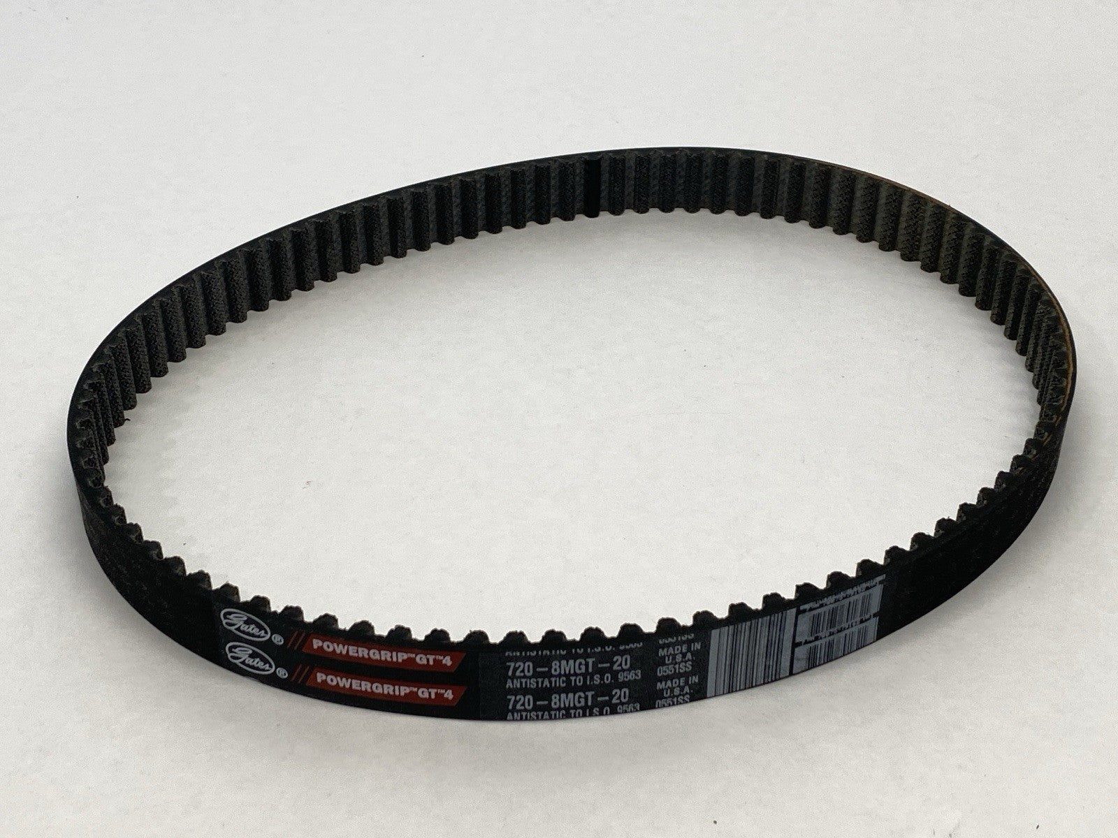 Gates 720-8MGT-20 PowerGrip GT4 Timing Belt 720mm Length - New – Open box - Maverick Industrial Sales