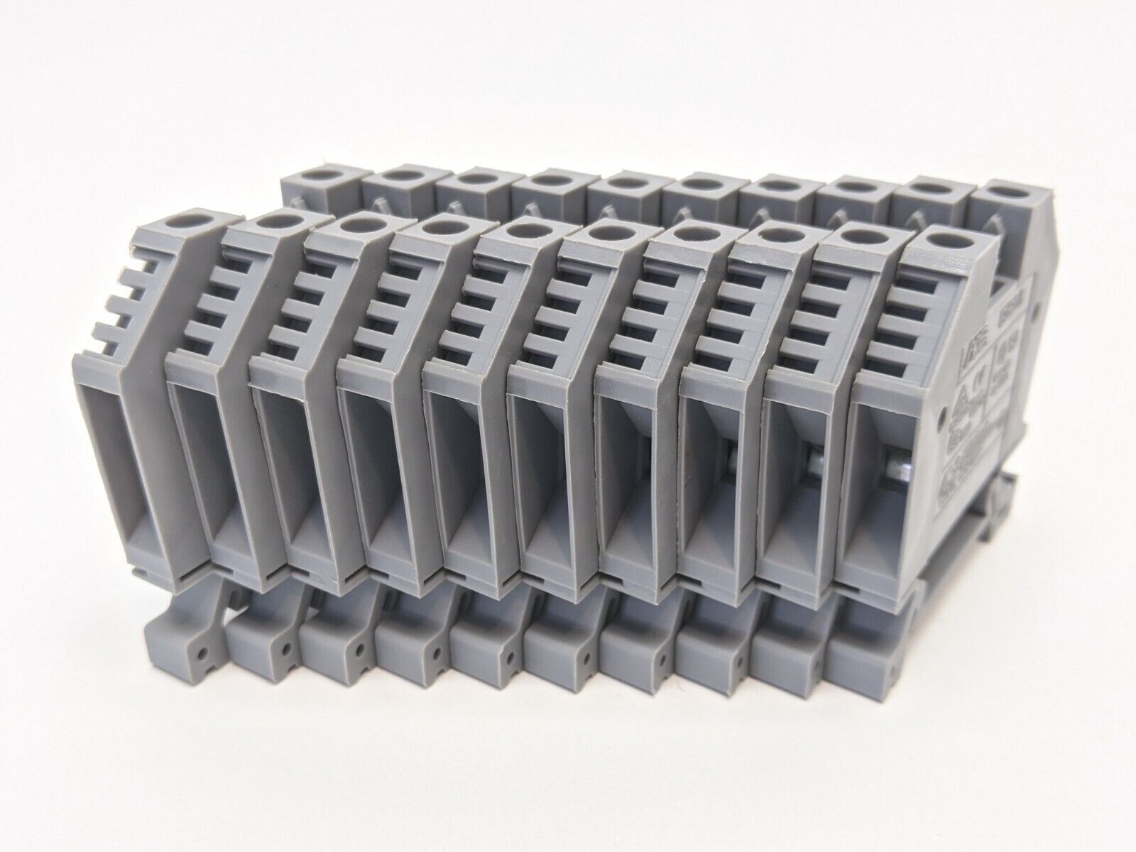 Morsettitalia 43401 Euro 6 Terminal Block LOT OF 10 - Used - Maverick Industrial Sales