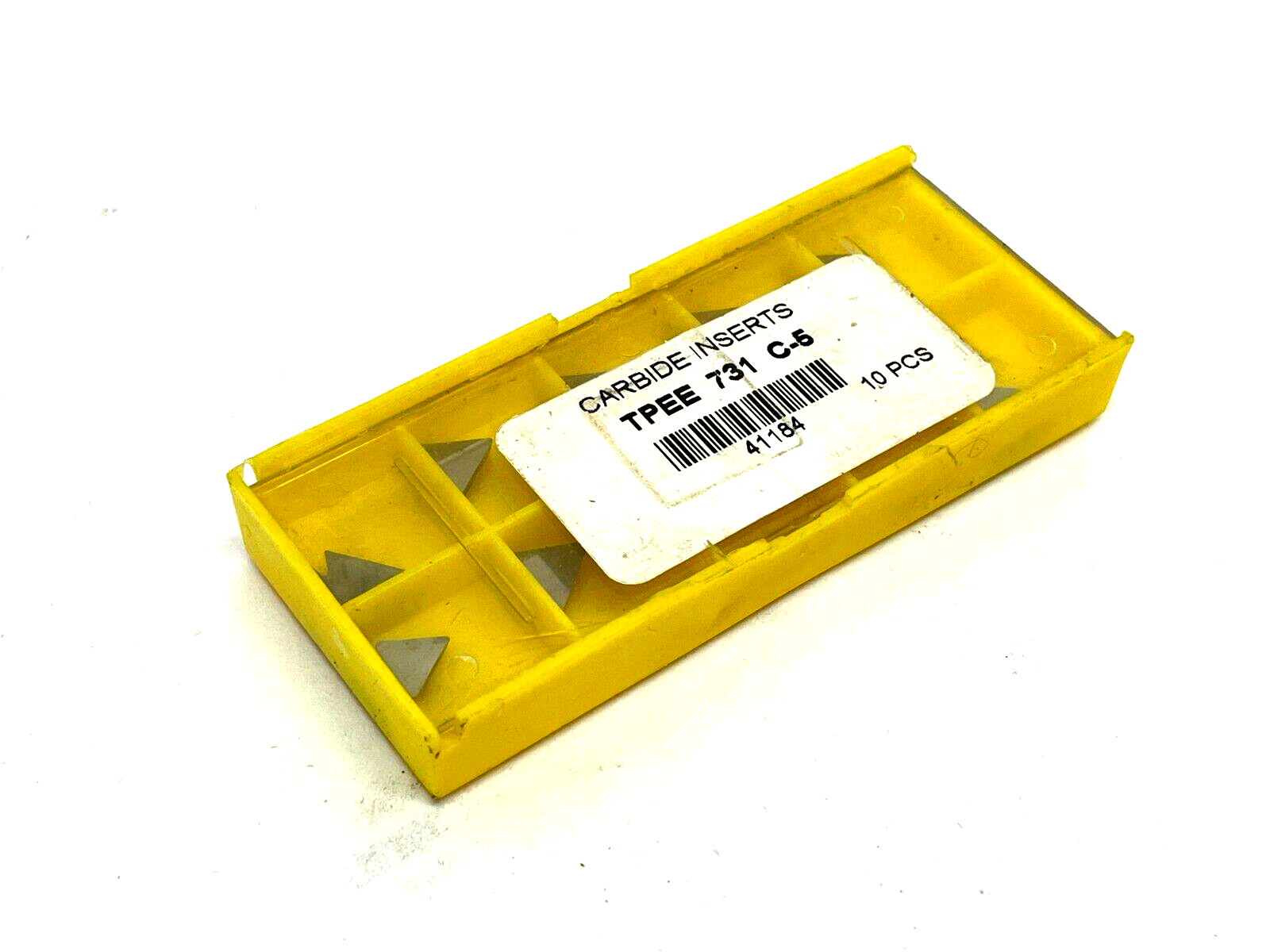 TPEE 731 C-5 Carbide Inserts PKG OF 10 - New – Open box - Maverick Industrial Sales