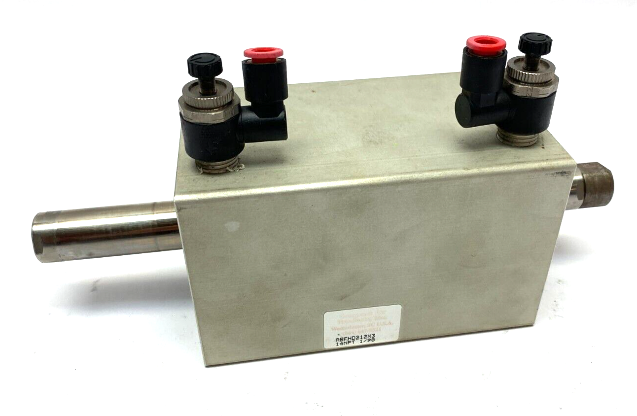 Compact Air ABFHD212X3 Full Husky Heavy Duty Pneumatic Cylinder - Used - Maverick Industrial Sales
