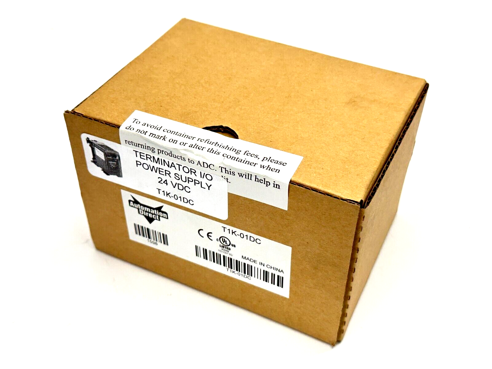 Automation Direct T1K-01DC Terminator DC Power Supply 12/24 VDC Nominal Input - Maverick Industrial Sales
