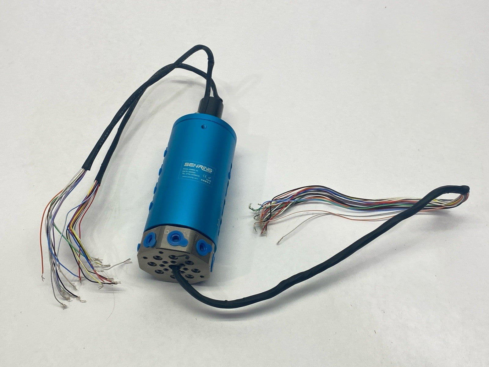 Senring 3008006-24S G1/8 8 Passage Pneumatic Electric Rotary Union 24 Circuit - Maverick Industrial Sales