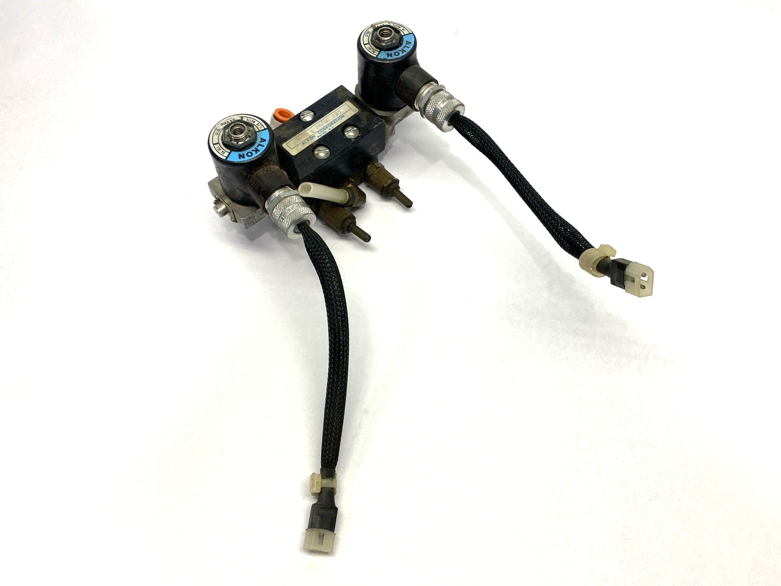 Alkon A8065 Pneumatic Solenoid Valve 1/4" Ports - Used - Maverick Industrial Sales