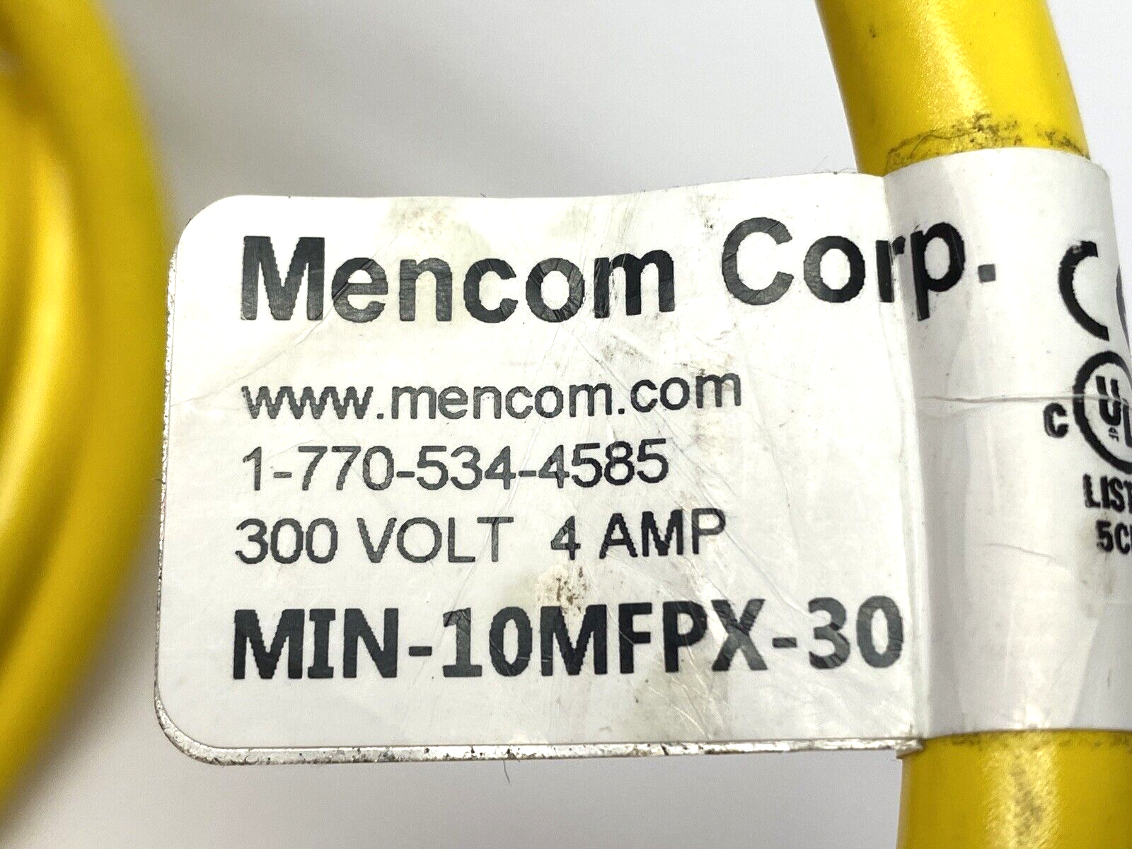 MIN-10MFPX-30 | Mencom MIN M/F 1-1/8" Extension Cordset 30' - New Other - Maverick Industrial Sales