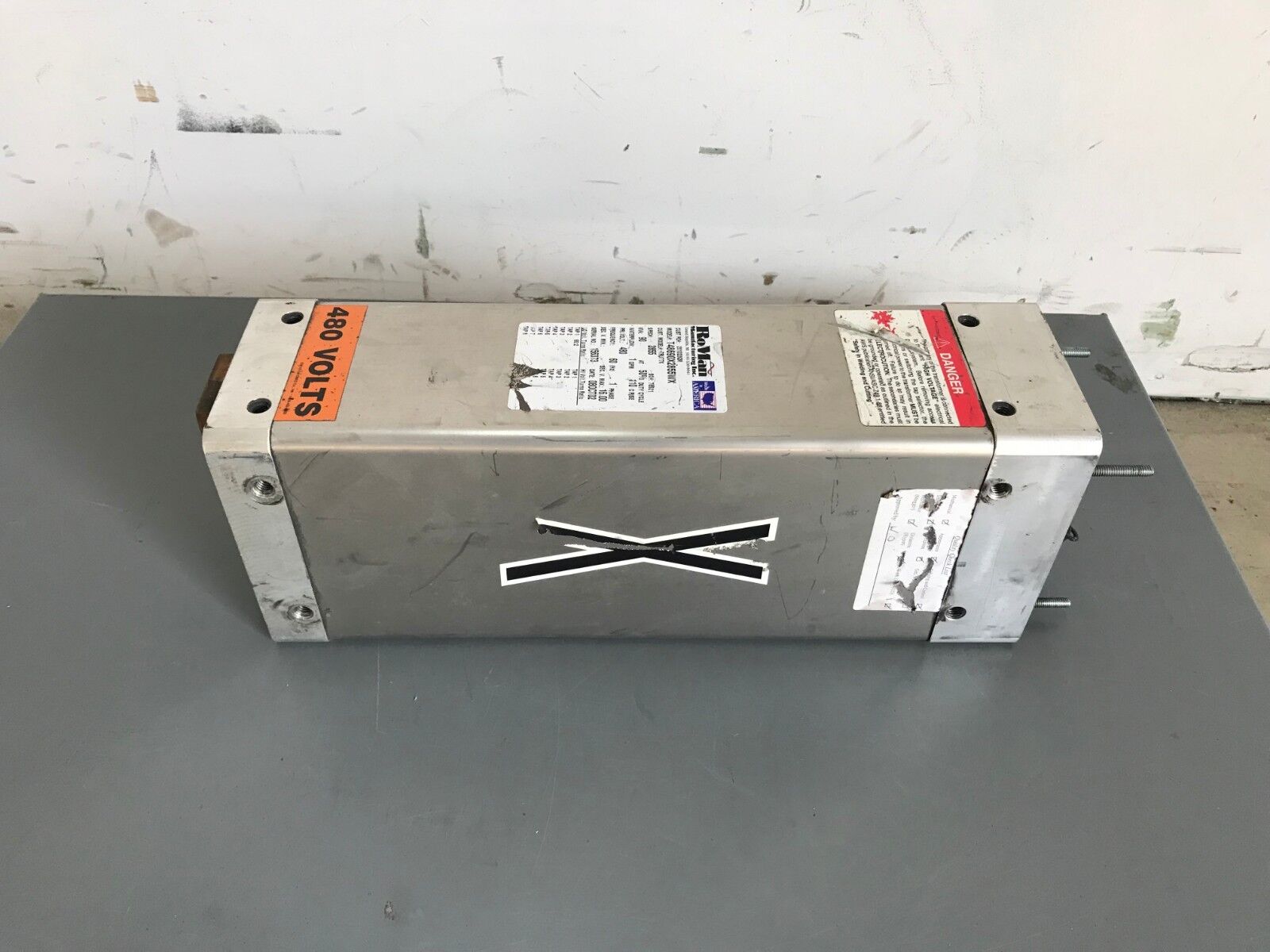 RoMan T48690X2855WX Welding Robot Transformer 90KVA 480V 1GPM TRU77X - Maverick Industrial Sales