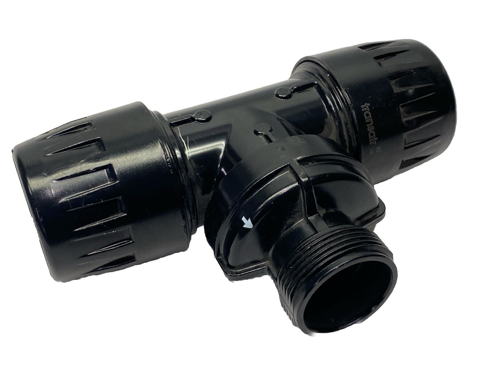 Parker 6604 63 40 Transair Reducing Tee DN63 - Used - Maverick Industrial Sales