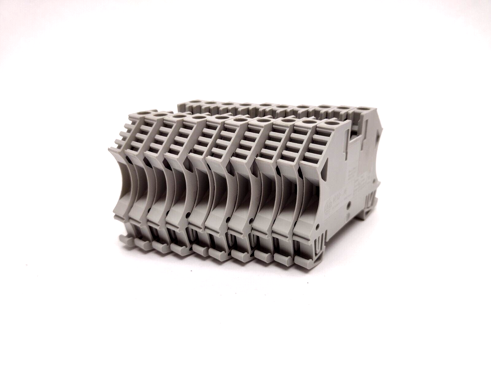 1492-J4 | Allen Bradley Feed Through Terminal Block, Gray, LOT OF 10 - Used - Maverick Industrial Sales