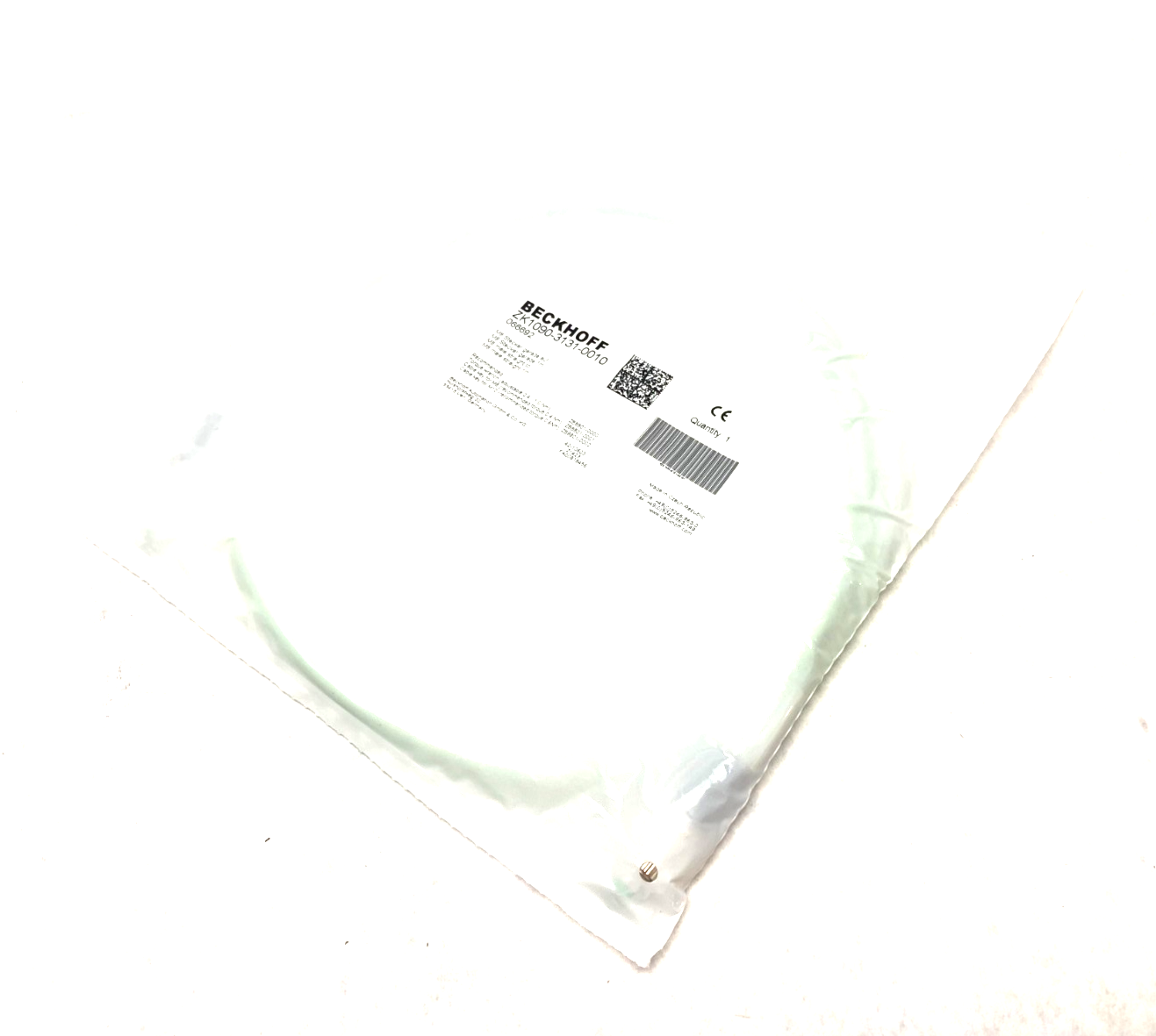 Beckhoff ZK1090-3131-0010 EtherCAT Extension Cable M8 4-Pin 1m 066692 - Maverick Industrial Sales