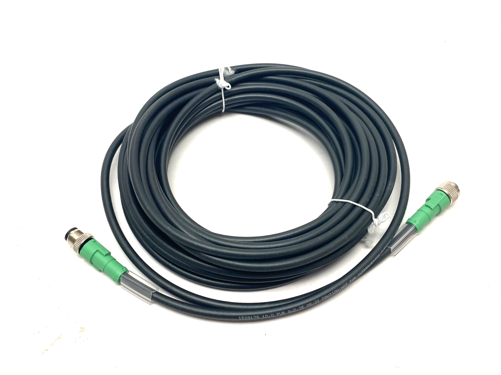 Phoenix Contact SAC-8P-M12MS/10,0-PUR/M12FS Double Ended Cordset 8-Pos 1529179 - Maverick Industrial Sales