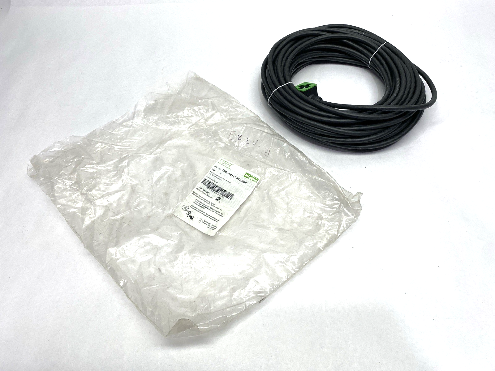 7000-18141-6282000 | Murrelektronik MSUD Valve Plug Form A w/ Cable 20m - New – Open box - Maverick Industrial Sales