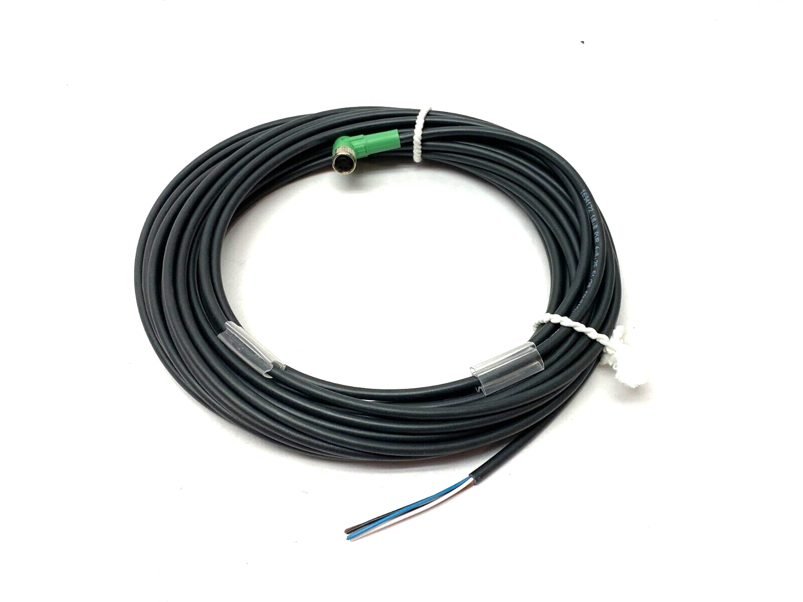 SAC-4P-10,0-PUR/M 8FR, 1694172 | Phoenix Contact SAC-4P-10,0-PUR/M 8FR Rt Angle Sensor Actuator Cordset 1694172 - New – Open box - Maverick Industrial Sales