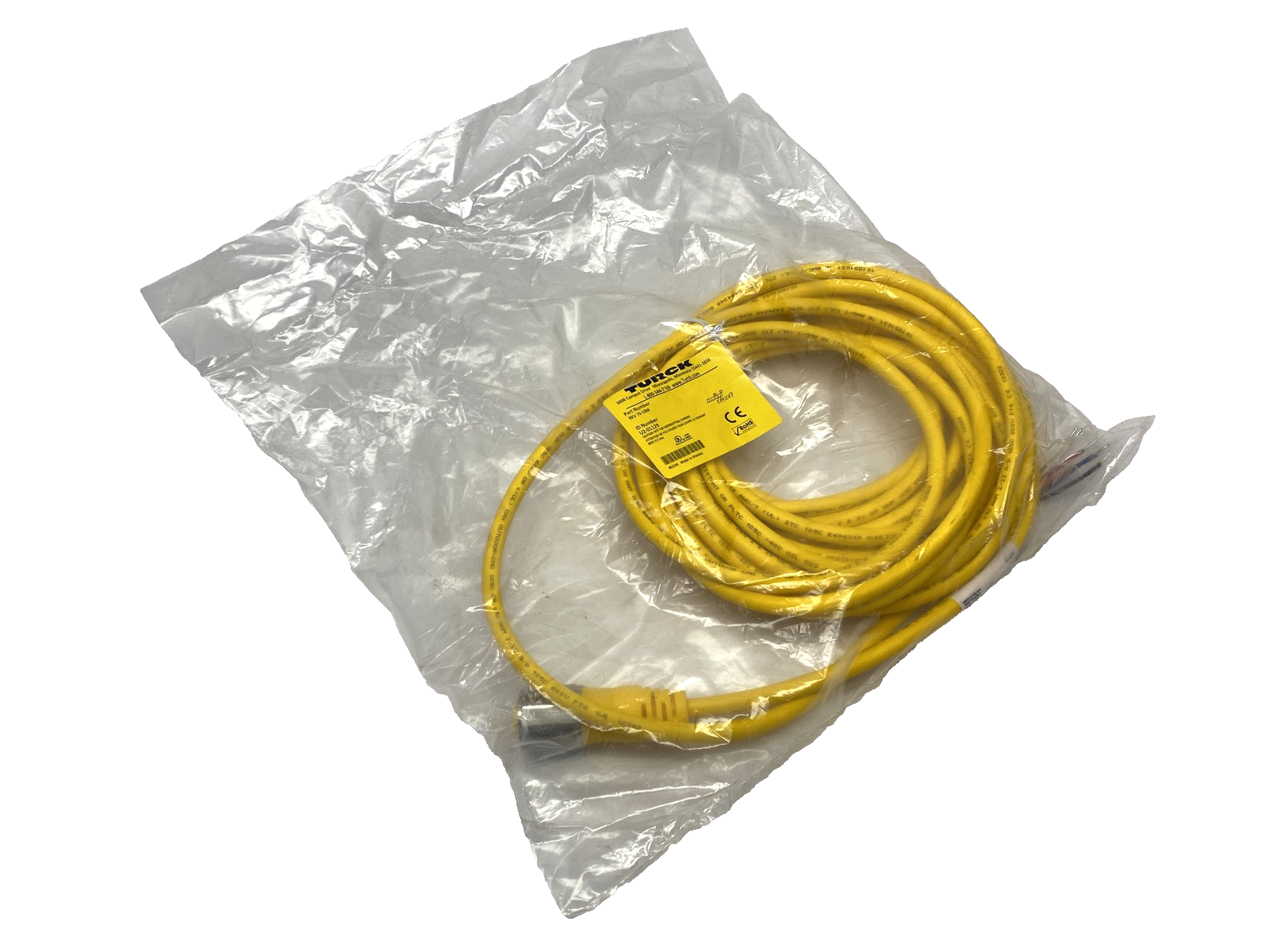 Turck RKV 76-10M Single-Ended Female MiniFast Cordset U2-01129 - New - Maverick Industrial Sales
