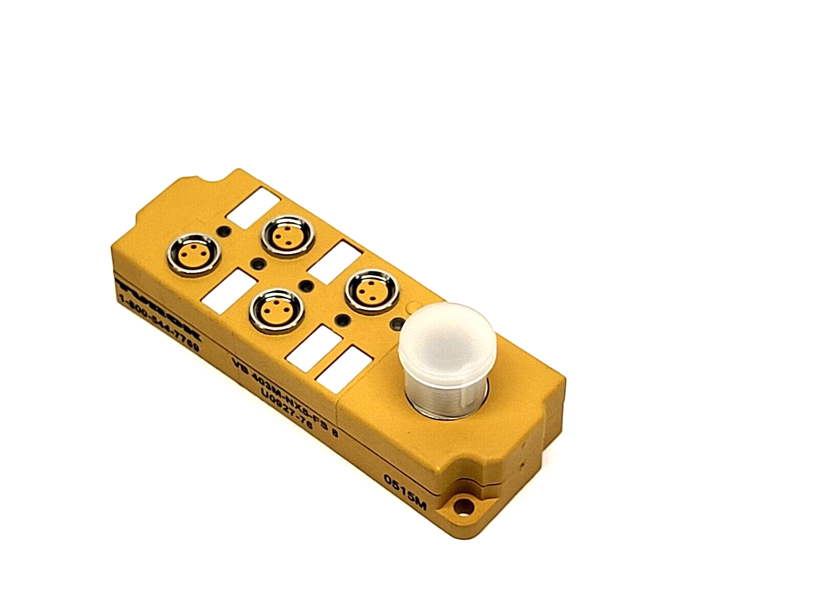 VB 403M-NX5-FS8 | Turck Multibox (4) 3 Pin F, (1) 8 Pin M U0927-76 - New – Open box - Maverick Industrial Sales