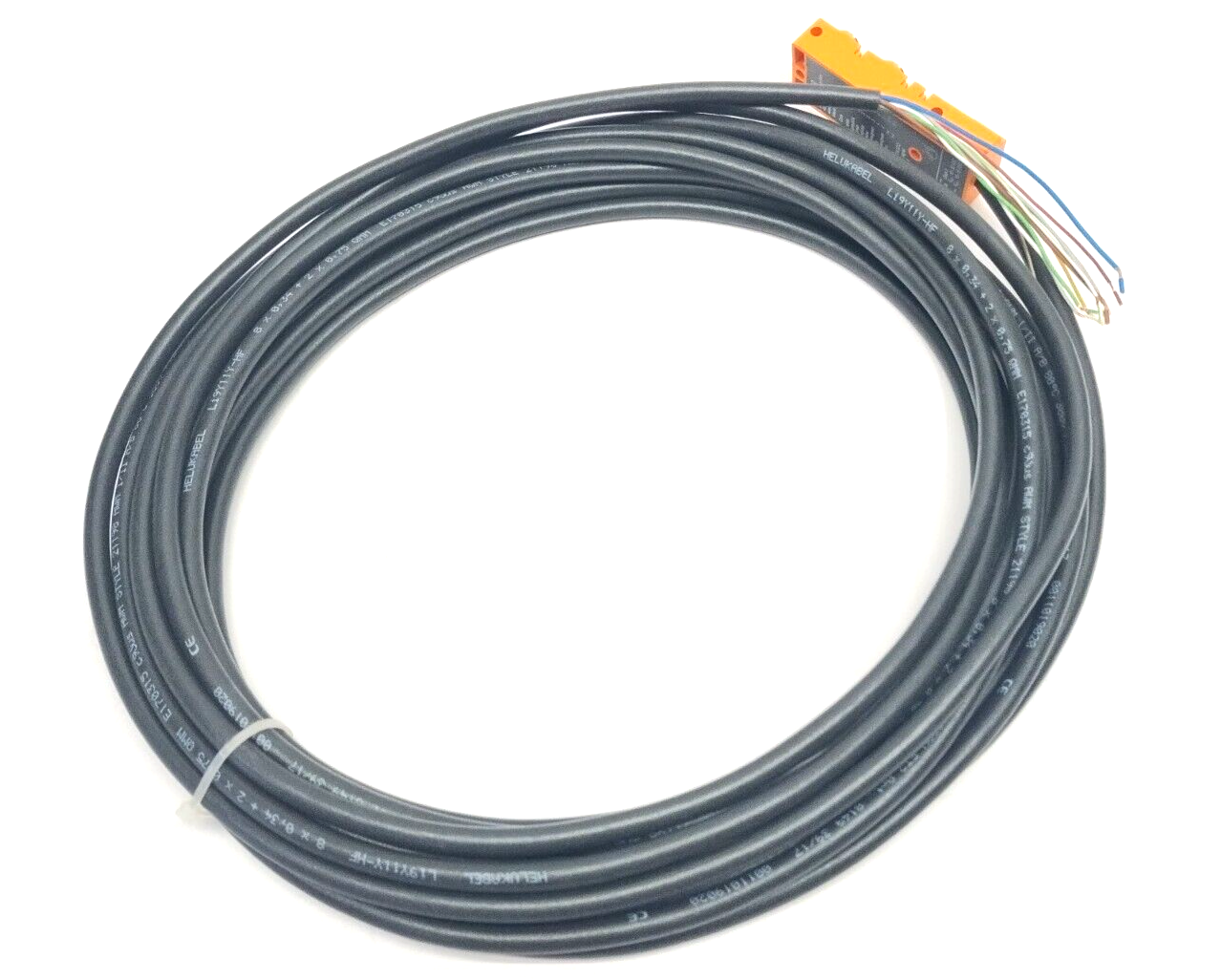 ifm EBC062 4-Port M8 4-Pin Wiring Block 10m Leads ZDO4F049MSJ0010H10 - New – Open box - Maverick Industrial Sales