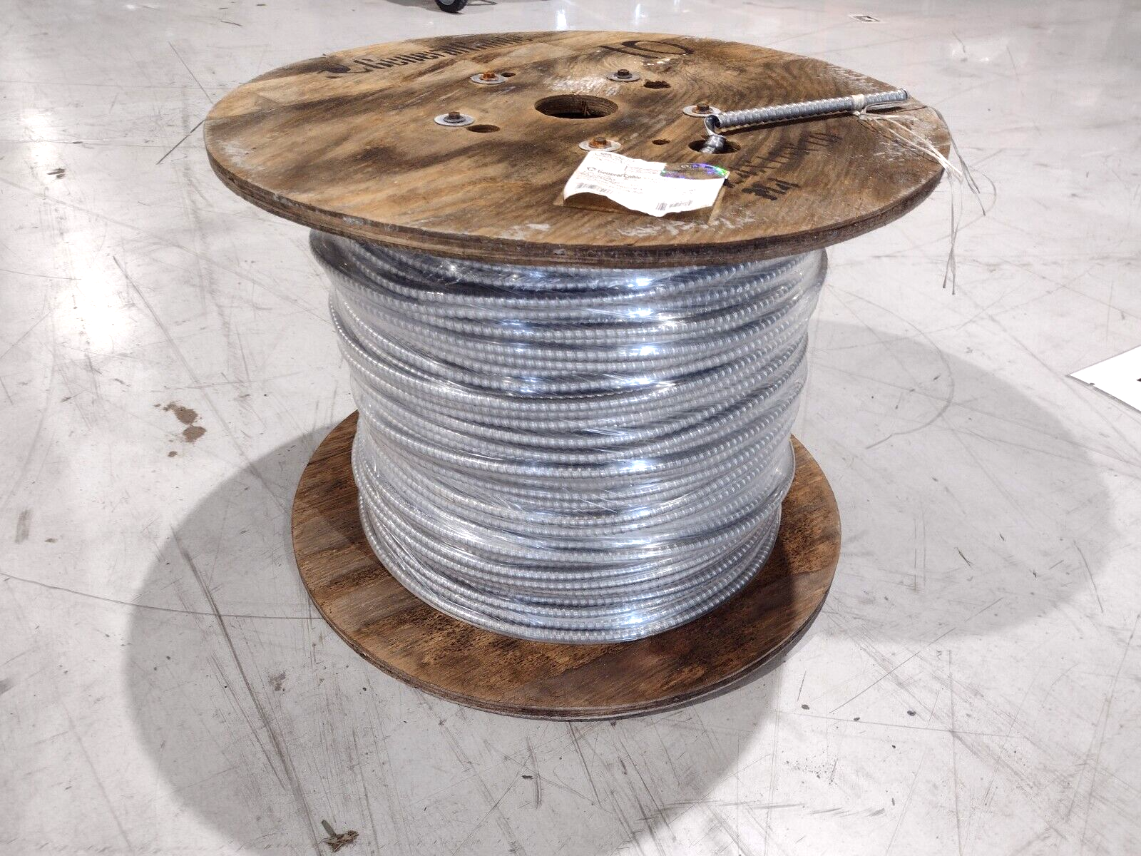 Prysmian 9141300 GenSPEED 10 Category 6A Interlock Armored Cable 1000FT, Cat 6 - Maverick Industrial Sales