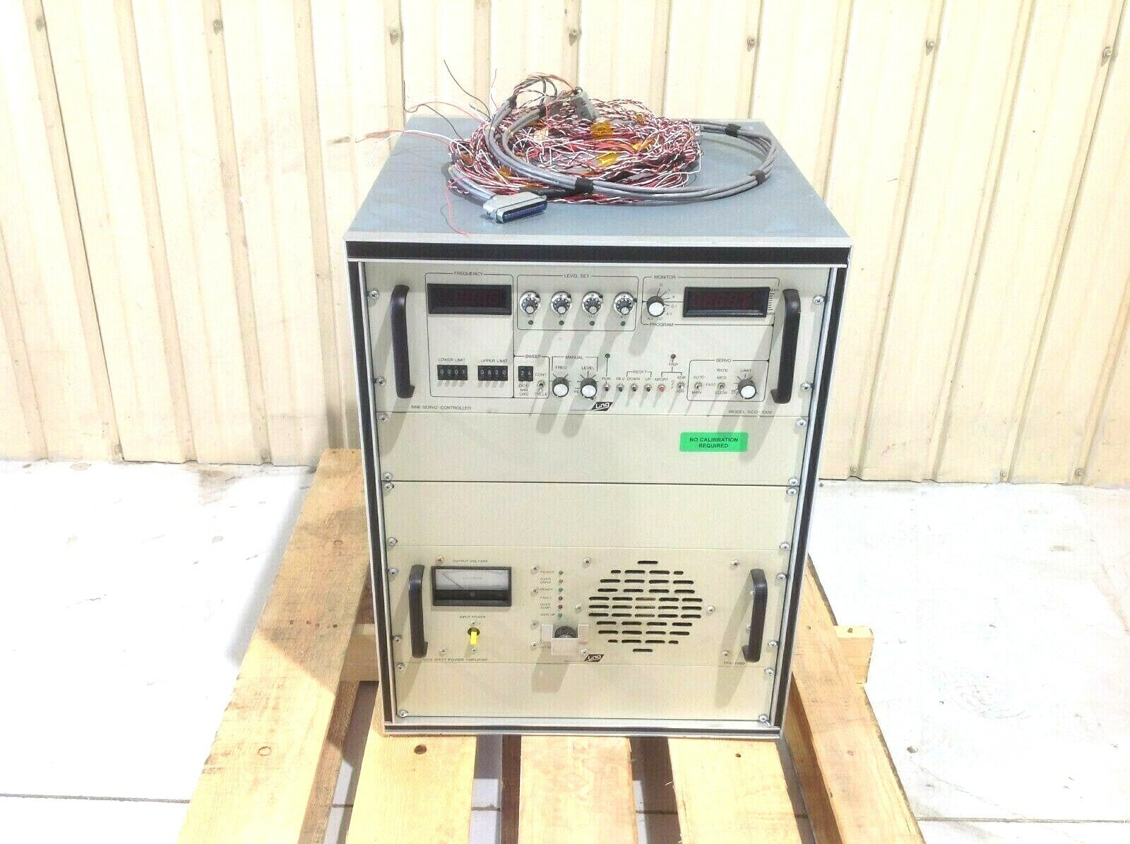 101DDPA | Ling 115V With SCO-1000 SINE Servo Controller and TPA-1000 Amplifier - Used - Maverick Industrial Sales