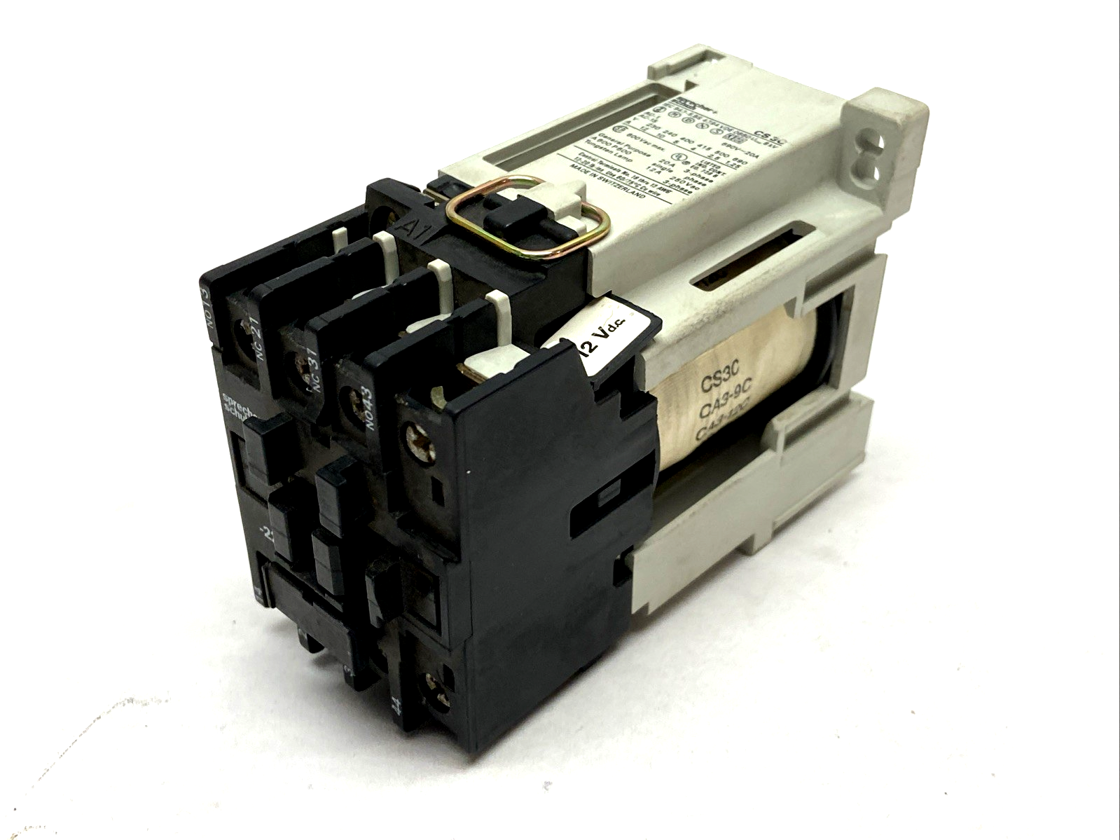 CS3C-22E | Sprecher+Schuh Contactor 12Vdc Coil 20A- Used - Maverick Industrial Sales