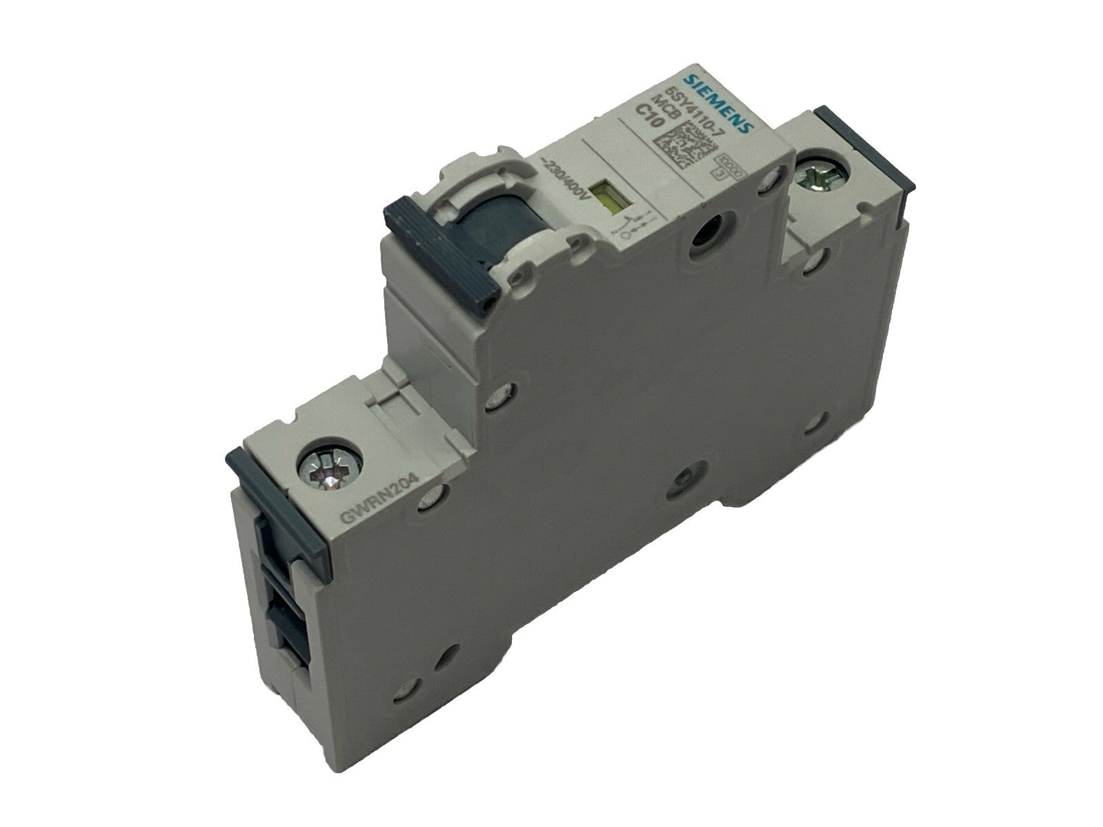 Siemens 5SY4110-7 Miniature Circuit Breaker C10 1-Pole 10kA 10A - Used - Maverick Industrial Sales