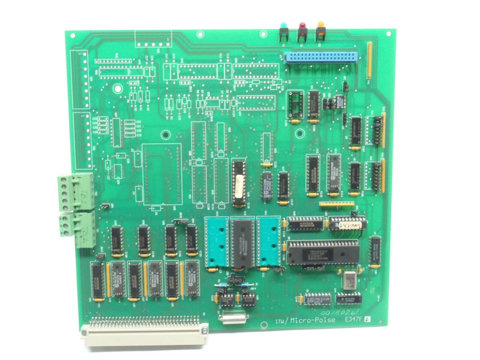 E347F | Micro-Poise B Communication PCB Board Card - Used - Maverick Industrial Sales