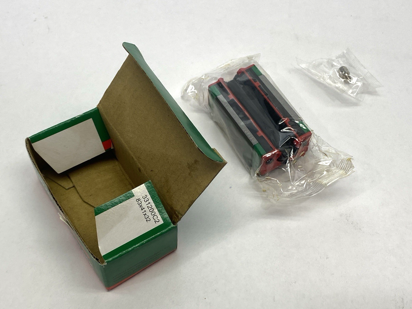 Hiwin HGH15CAZ0H Linear Guideway Block 28mm x 34mm x 61.4mm - Maverick Industrial Sales