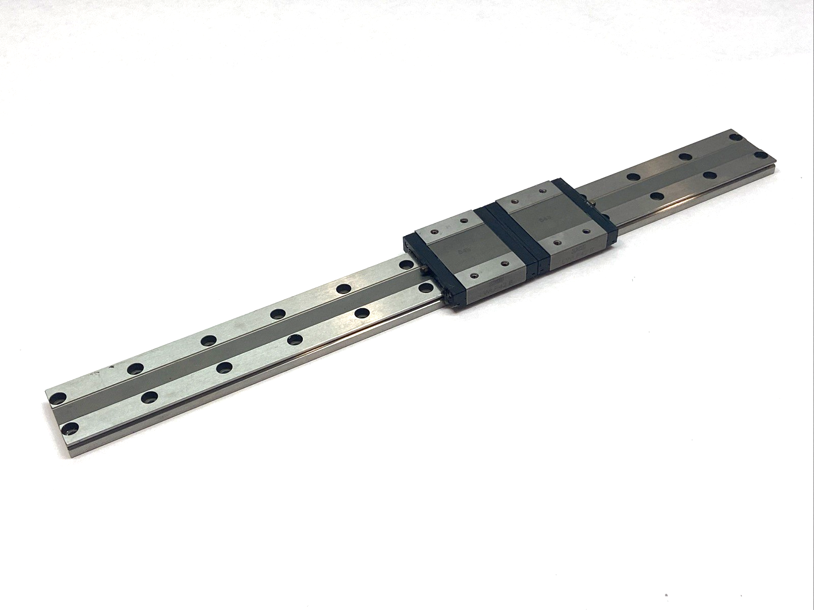 IKO LWLF42 B Linear Bearing Guide Block w/ 450mm L x 42mm W Guide Rail - Maverick Industrial Sales