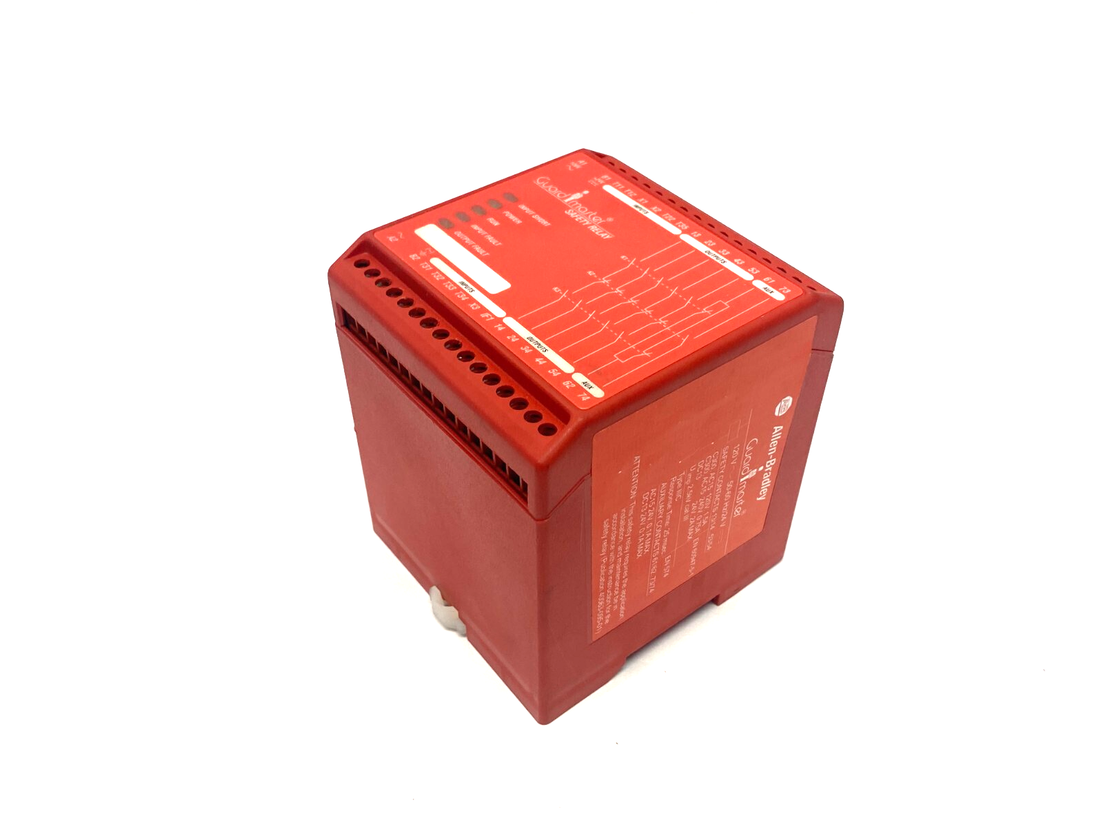 Allen Bradley 440R-ZBR520AZ1 Ser. A Guardmaster Safety Relay - Maverick Industrial Sales