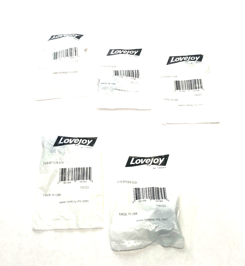 Lovejoy 685144101945 Spider Jaw Insert Black Nitrile L050 LOT OF 5 - Maverick Industrial Sales