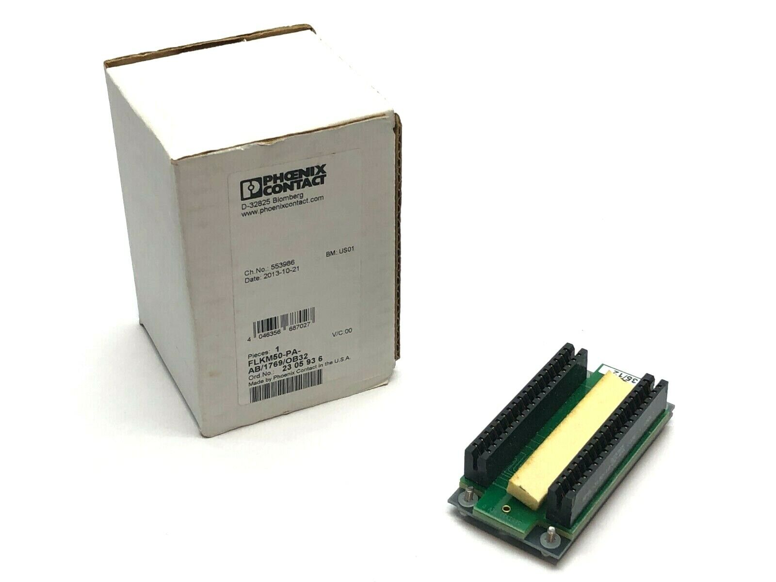 Phoenix Contact FLKM50-PA-AB/1769/OB32 VARIOFACE Front Adapter 2305936 - New - Maverick Industrial Sales