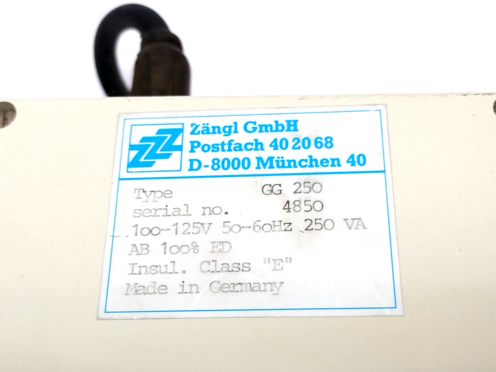 Zängl GG 250 Power Supply & ZTS 23 Thermo-Cutter Hot Knife 120V 250VA - Maverick Industrial Sales