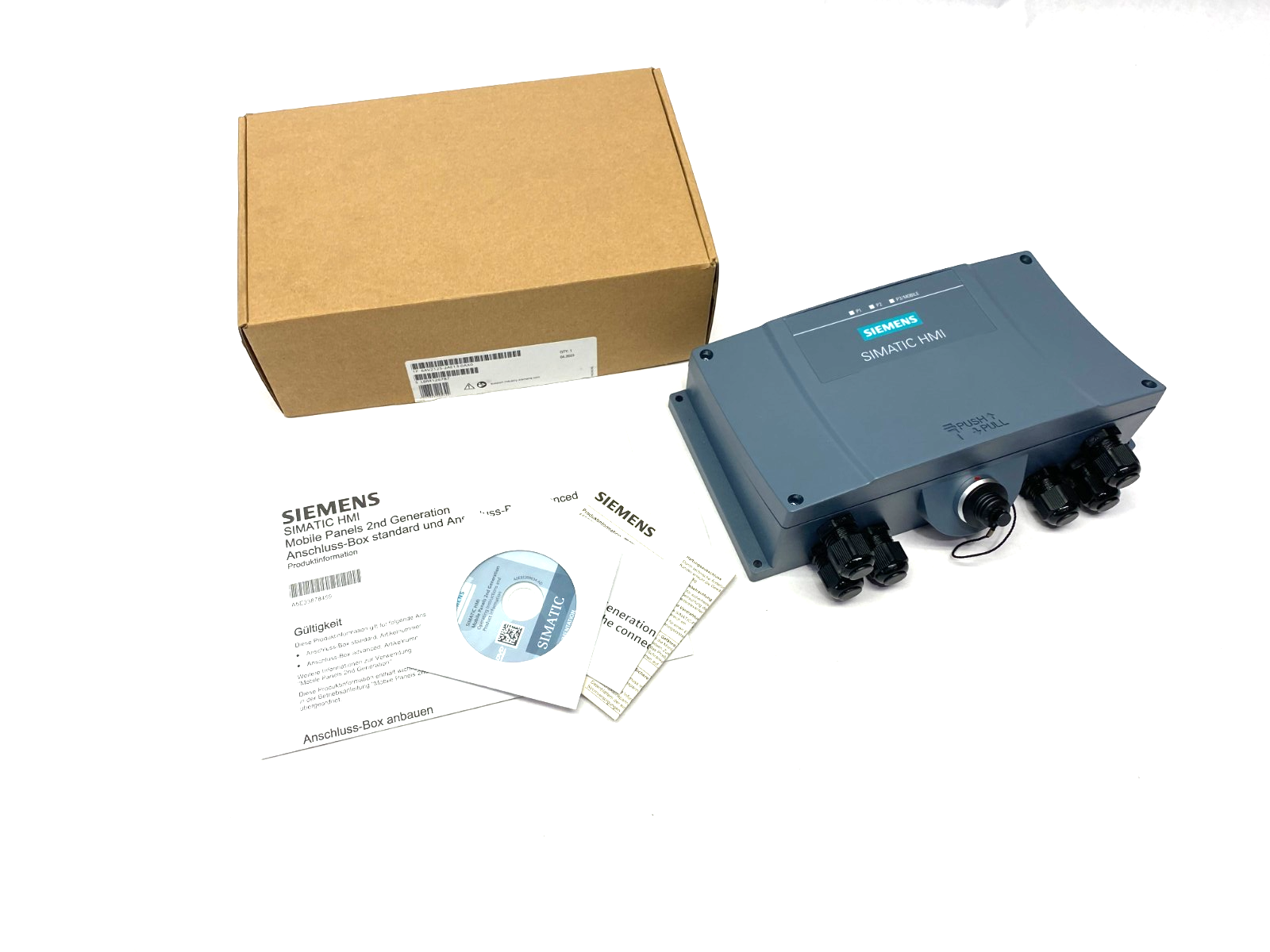 Siemens 6AV2125-2AE13-0AX0 SIMATIC HMI Mobile Connection Box - Maverick Industrial Sales