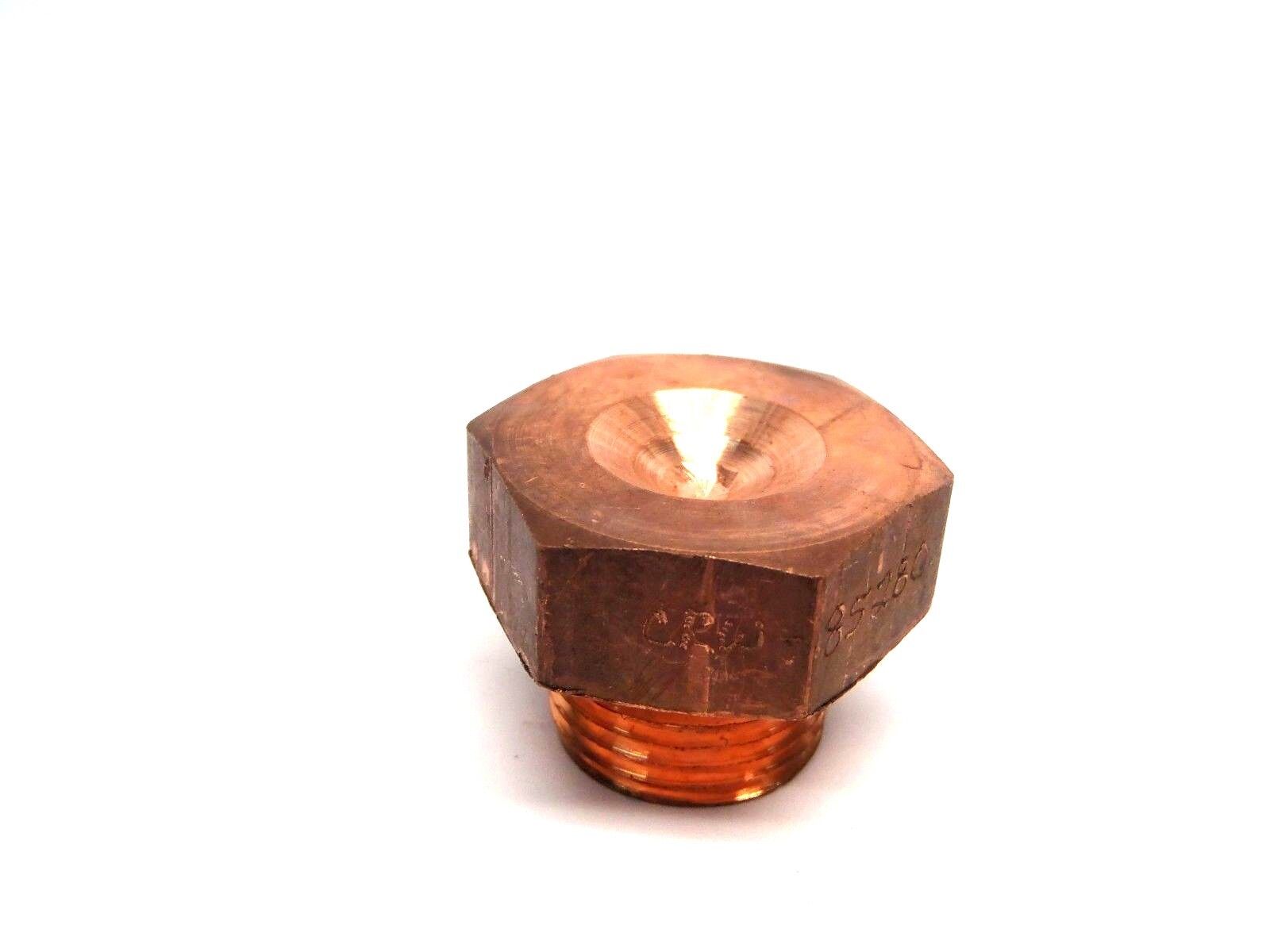 CPW-85280RW Brass 18mm Threaded Cap Lower 10mm Depth - Maverick Industrial Sales