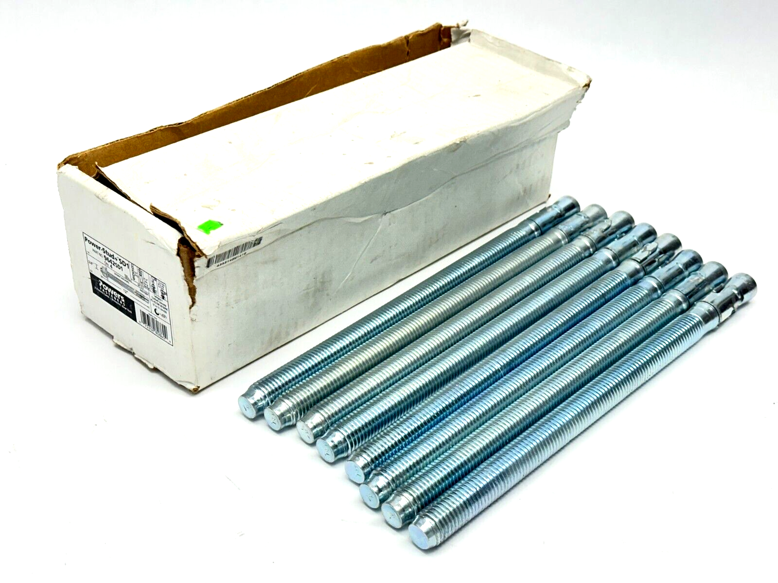 Power Fasteners 9642SD1 Power-Stud+ SD1 Anchors 3/4"-10 12" 7451SD1 LOT OF 8 - Maverick Industrial Sales