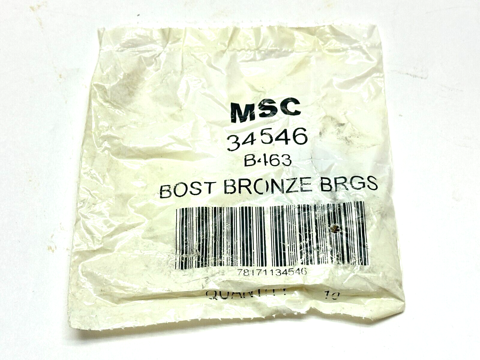 34546 | Boston Gear Sleeve Bearing 1/4" ID 3/8" OD 3/8" OAL LOT OF 10 - New - Maverick Industrial Sales