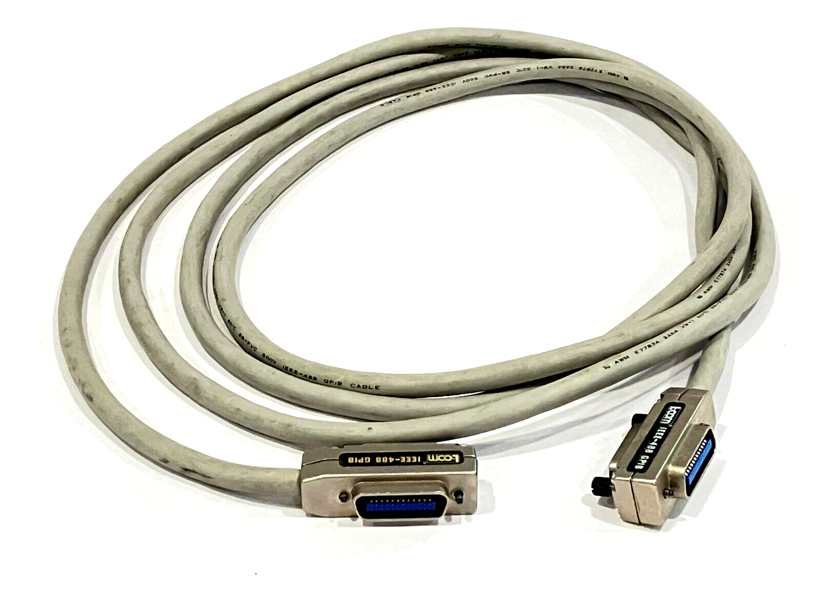 L-Com IEEE-488 GPIB Cordset 13' FT - Used - Maverick Industrial Sales