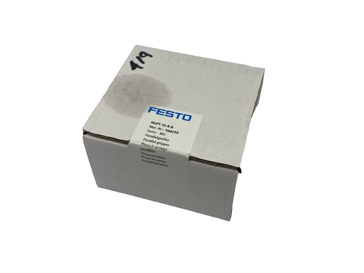 Festo HGPT-35-A-B Parallel Gripper, 8mm Stroke Per Jaw, 560210 - Maverick Industrial Sales