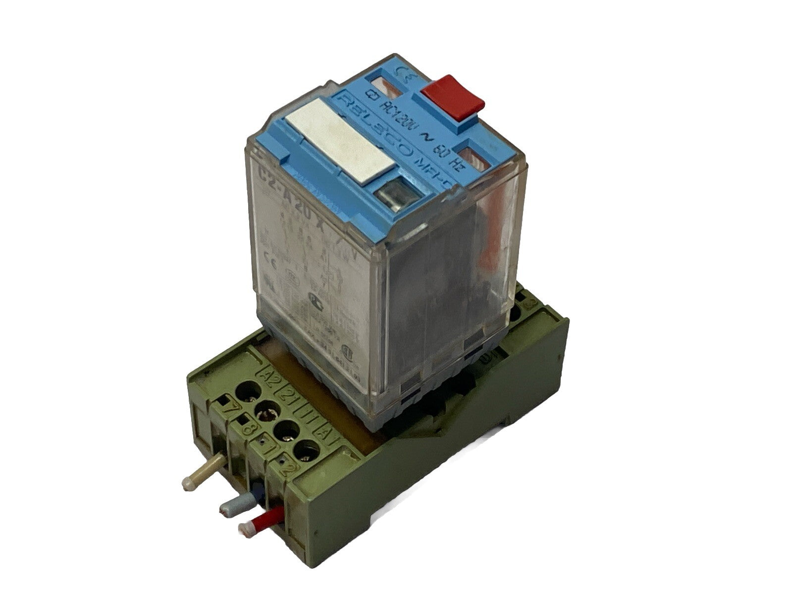 Releco C2-A20X/120V Relay w/ S2-B Relay Socket - Maverick Industrial Sales