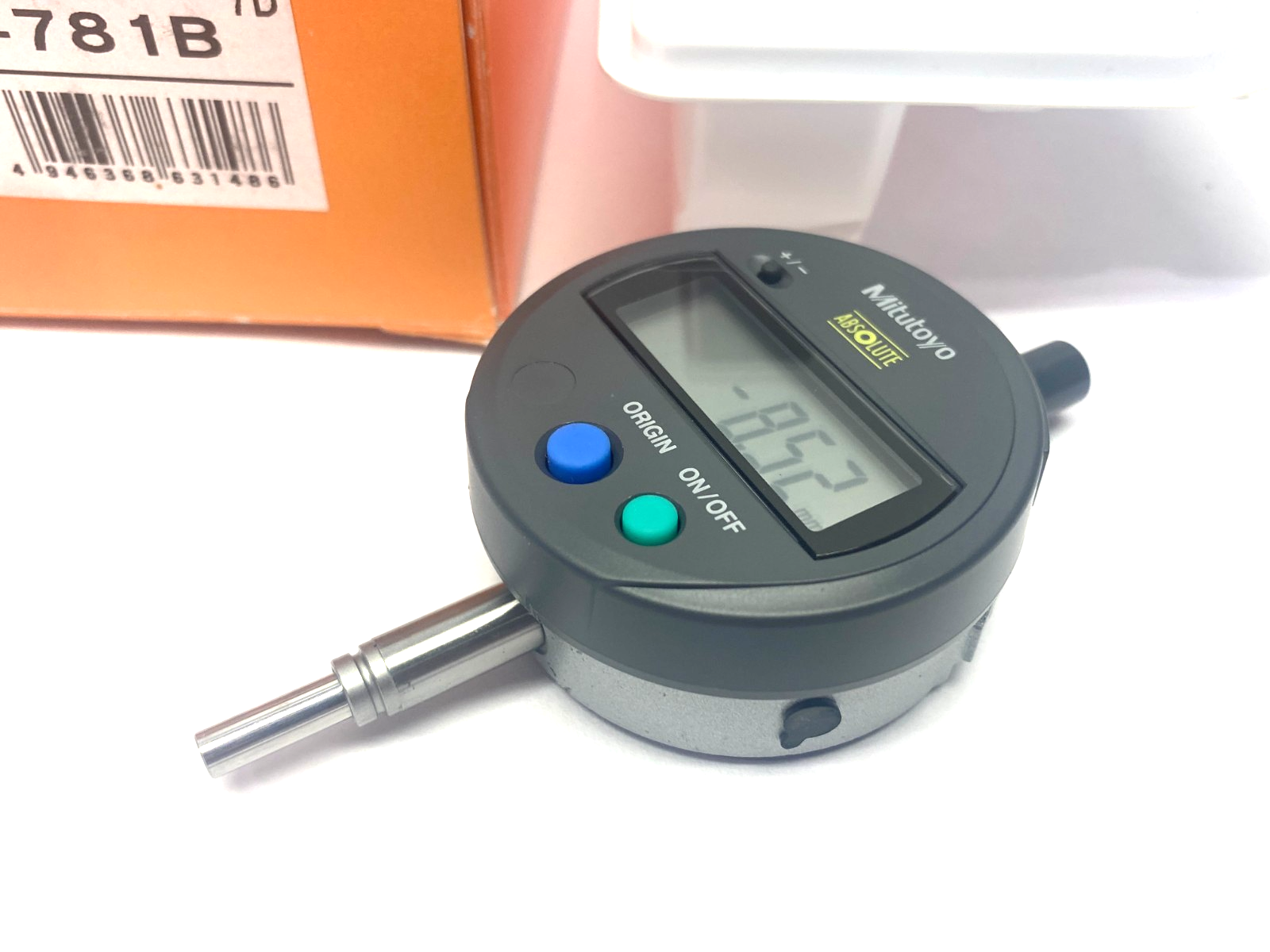 543-781B, ID-S1012XB | Mitutoyo 543-781B ABSOLUTE Digimatic Indicator ID-S1012XB NO INSTRUCTIONS - New – Open box - Maverick Industrial Sales