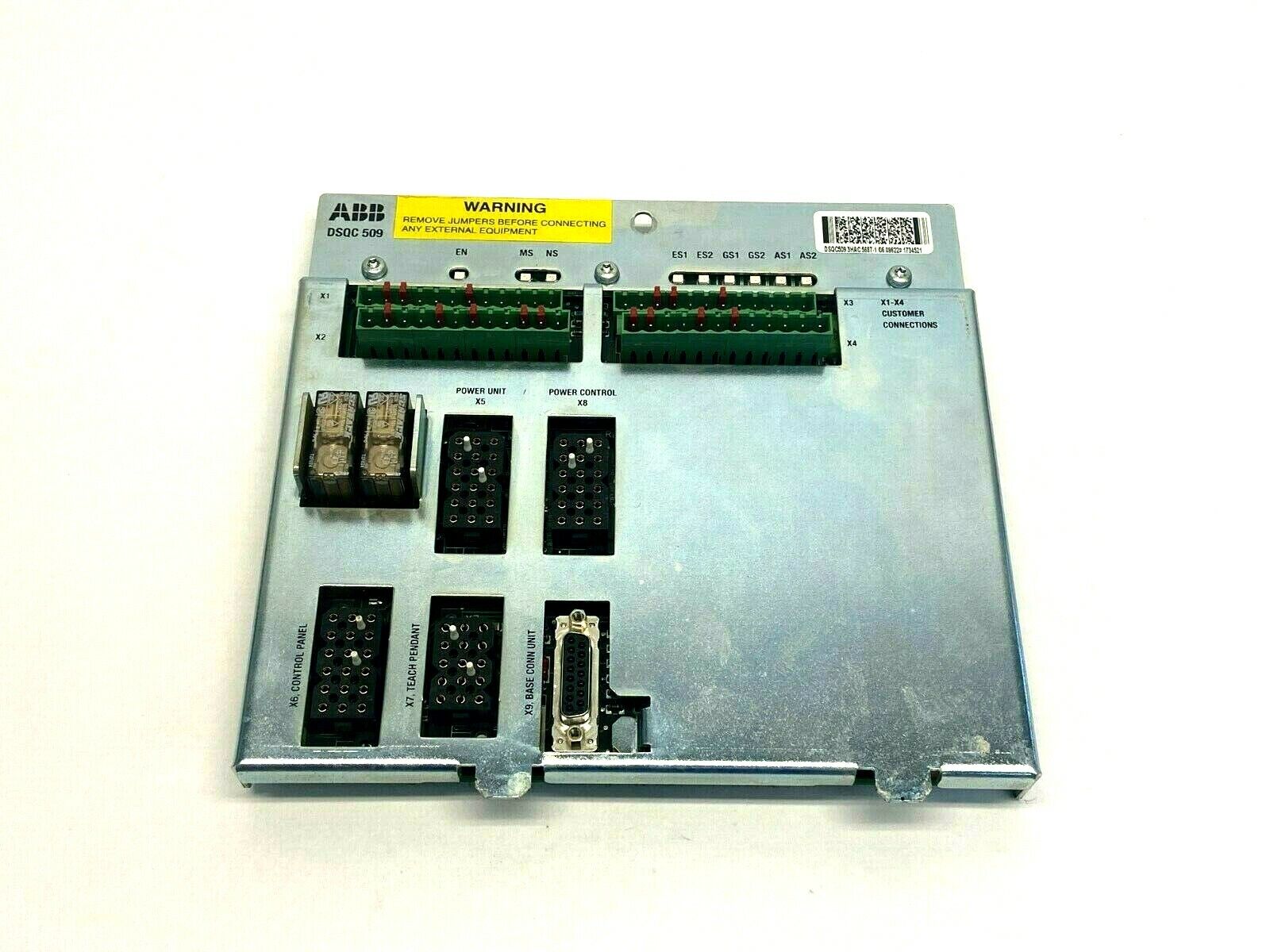3HAC5687-1/06 | ABB Base Panel Connection Unit DSQC 509 - Used - Maverick Industrial Sales