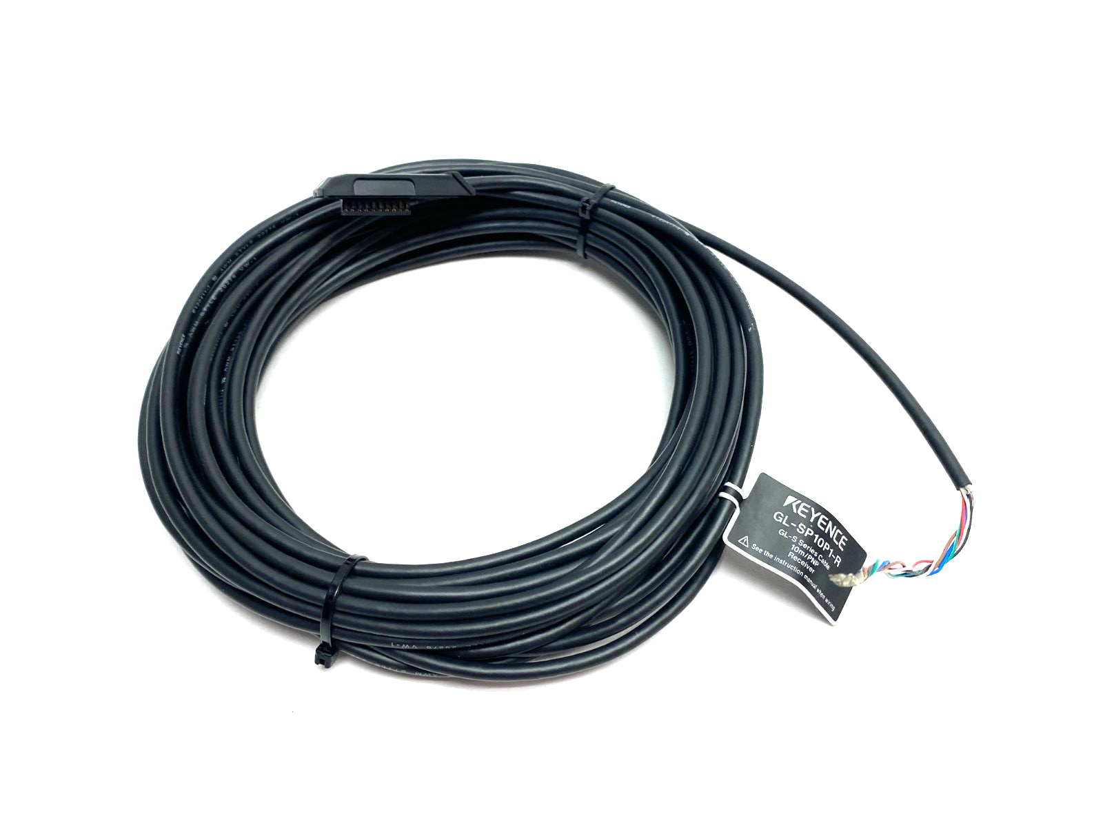Keyence GL-SP10P1-R One-Line System Dedicated Connection Cable PNP 10m - Maverick Industrial Sales