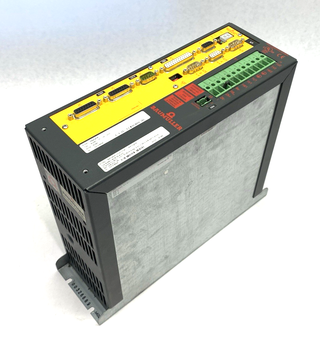 BUM60-08/16-54-B-001 | Baumüller Servo Drive 3-Phase BUM60-VC-0A-0001 - Used - Maverick Industrial Sales
