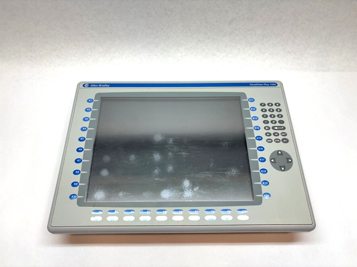 2711P-B15C4A9 | Allen Bradley Ser. A PanelView Plus 1500 HMI Control Terminal - Used - Maverick Industrial Sales