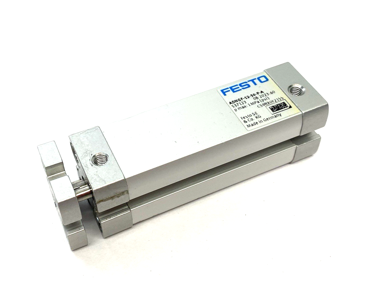 Festo ADNGF-12-50-P-A Compact Pneumatic Cylinder 12mm Bore 50mm Stroke 537123 - Maverick Industrial Sales