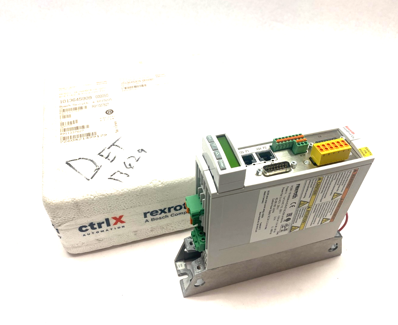 Bosch Rexroth R911337827 Comp. Converter HCS01.1E-W0006-A-02-B-ET-EC-EM-L4-NN-FW - Maverick Industrial Sales