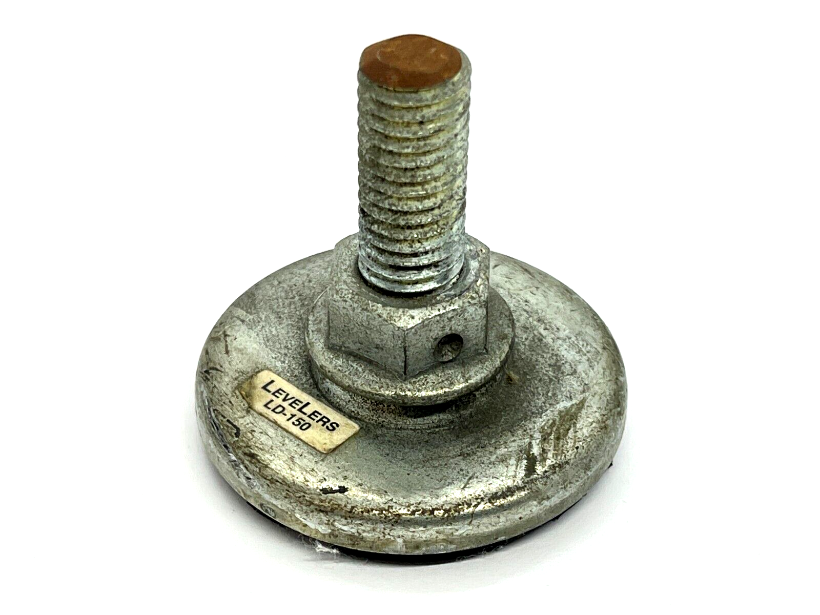 LD-150 | Tech Products Pivotal Stud Mount Leveling Pad 1/2-13 Bolt Thread - Used - Maverick Industrial Sales