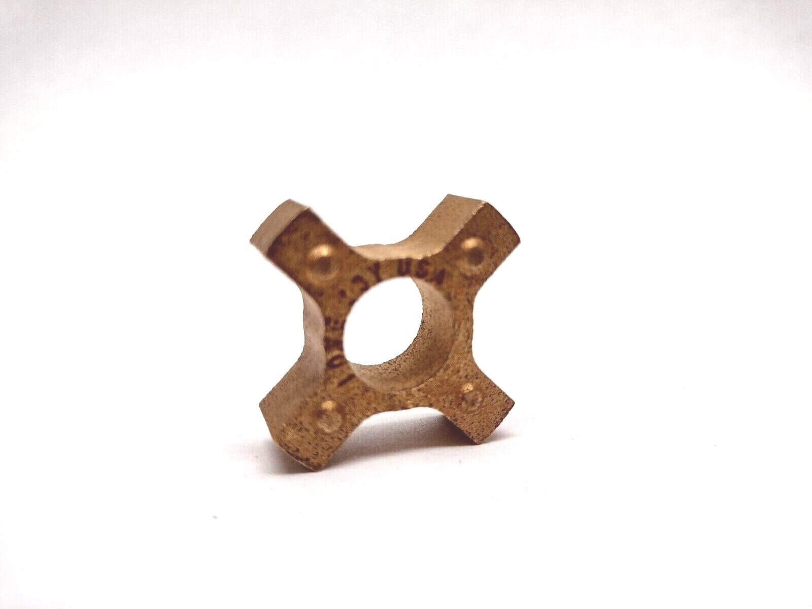 LoveJoy 10409 Bronze 1/2" Open Center L070 L Type Spider - New – Open box - Maverick Industrial Sales