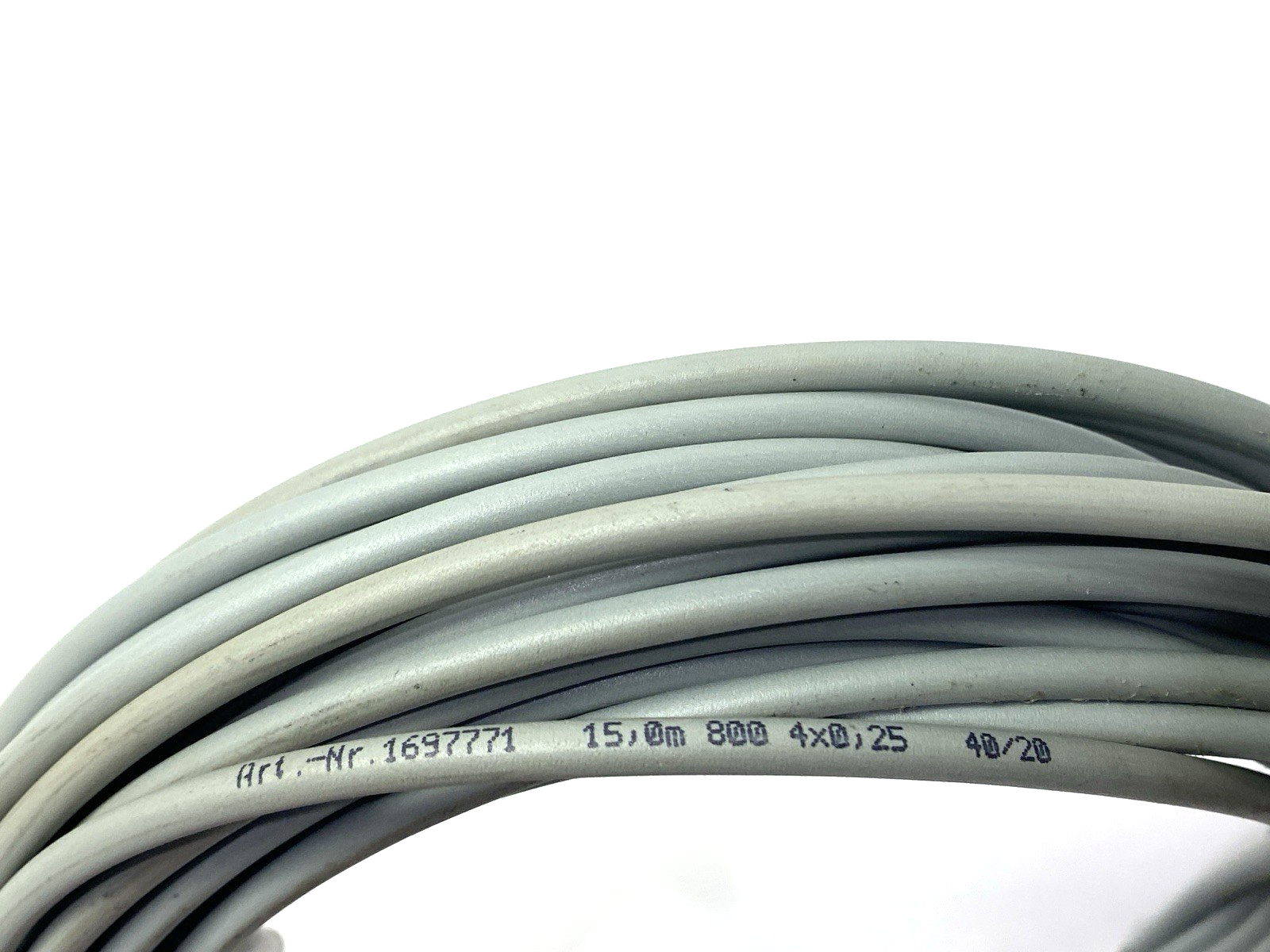 Phoenix Contact SAC-4P-M 8FS Single Ended Cordset M8 4-Pin 15m 1697771/800/15.0 - Maverick Industrial Sales